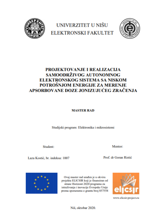 Master thesis